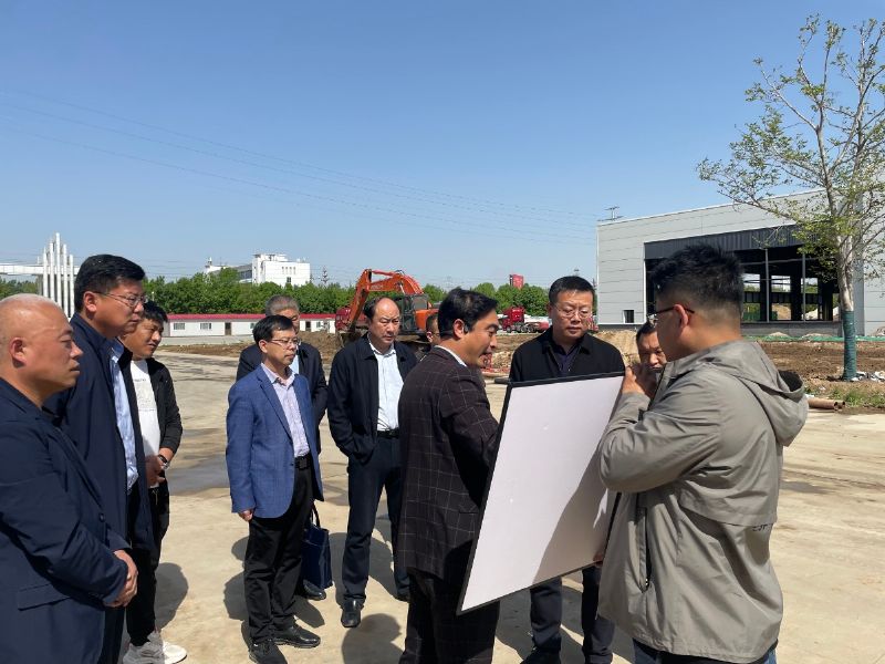 市委常委、市政府副市長劉煜帶隊調研龍港汽車城重點項目推進情況