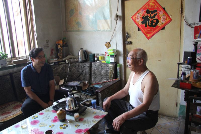 情系老黨員，慰問暖人心——新生代企業(yè)家代表、龍港集團常務(wù)副總經(jīng)理王敬武走訪慰問老黨員